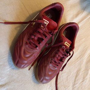 Puma Mens Roma Anniversario Casual Sneakers 366673-02 Pomegrenate/White, Size 10